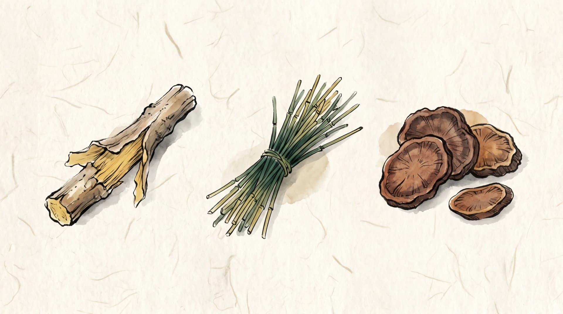 3大生薬|カンゾウ・マオウ・ダイオウの副作用地図